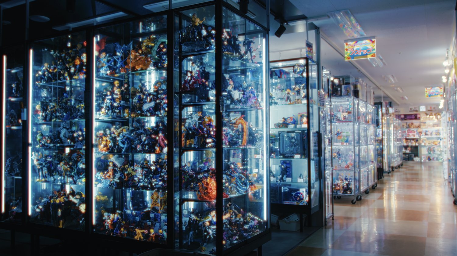 秋葉原のレンタルショーケース専門店「ASTOP」